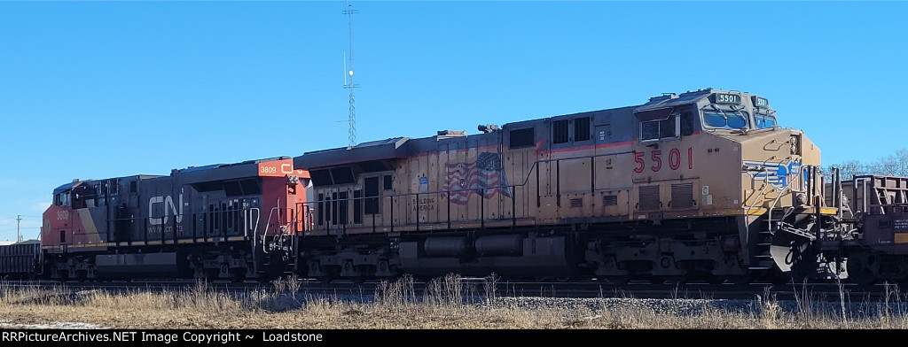 UP 5501 CN 3809